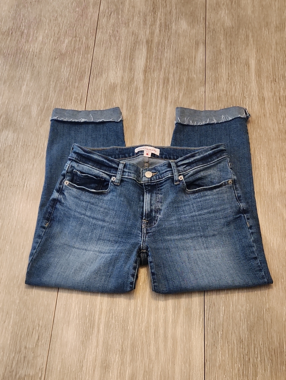 Lucky Brand Mid-Rise Sweet Crop Jeans   (Size: 8/29)
